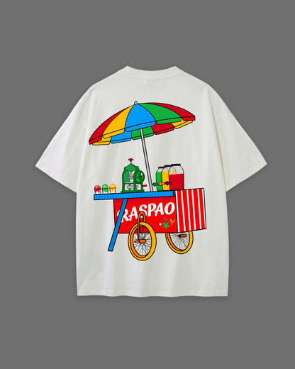 CAMISETA OVERSIZED RASPAO’ CON KOLA